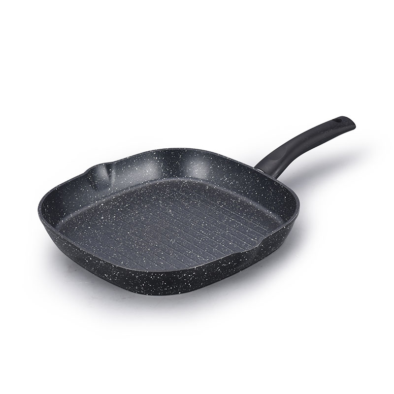 Firma de moda Black Fireproof no Stick Set Forged Cook utensilios de cocina