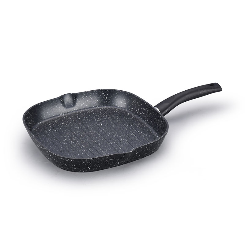Firma de moda Black Fireproof no Stick Set Forged Cook utensilios de cocina