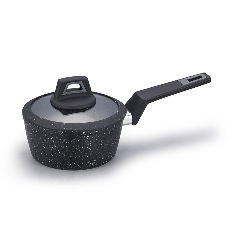 Firma de moda Black Fireproof no Stick Set Forged Cook utensilios de cocina