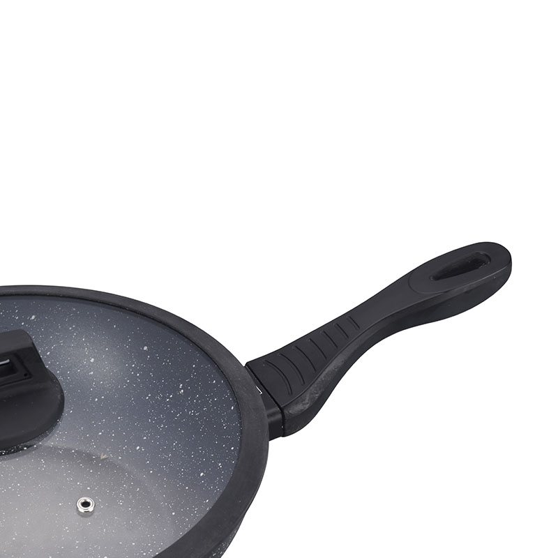 Firma de moda Black Fireproof no Stick Set Forged Cook utensilios de cocina