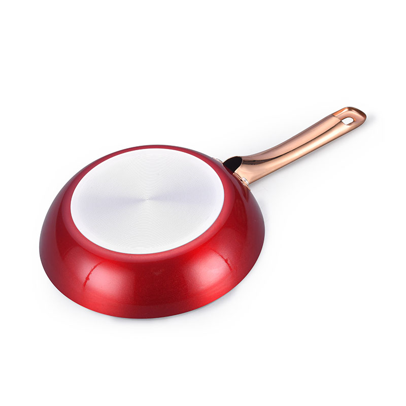 Macetas de cocción de cobre de acero inoxidable utensilios de cocina presionados