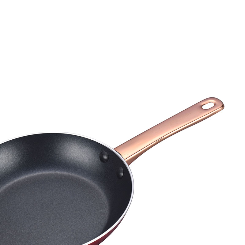 Macetas de cocción de cobre de acero inoxidable utensilios de cocina presionados
