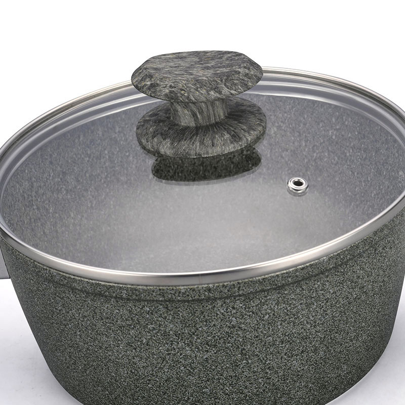 Guzo de cocina de granito Guez de cocina forjada resistente al calor