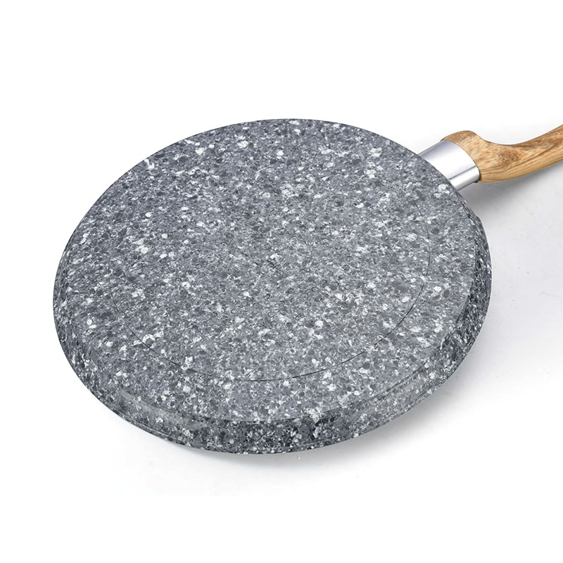 Ganitas de cocina de granito y sartenes utensilios de cocina forjados