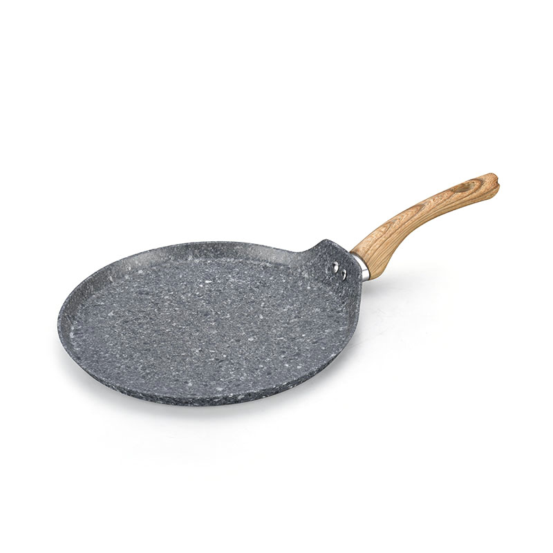 Ganitas de cocina de granito y sartenes utensilios de cocina forjados