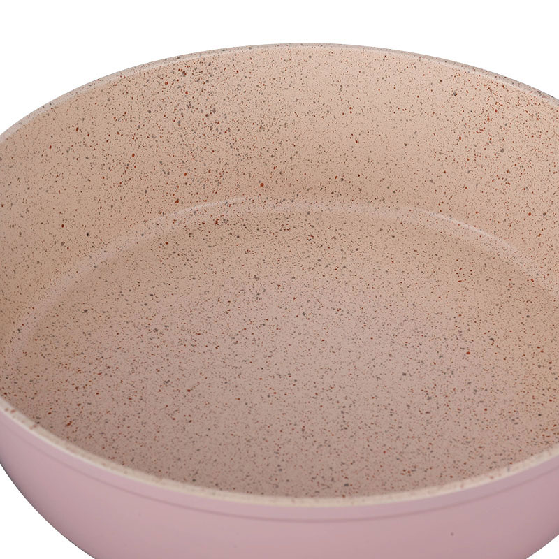 Guzo de olla de sartén resistente al calor de mármol Profesional