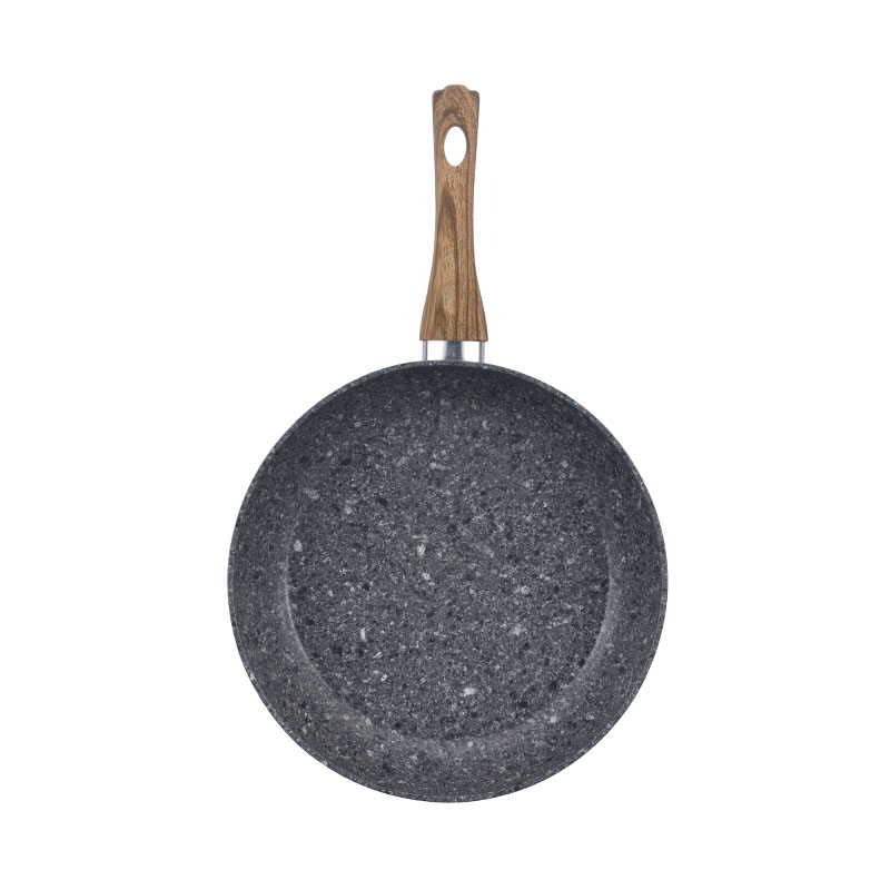Ganitas de cocina de granito y sartenes utensilios de cocina forjados