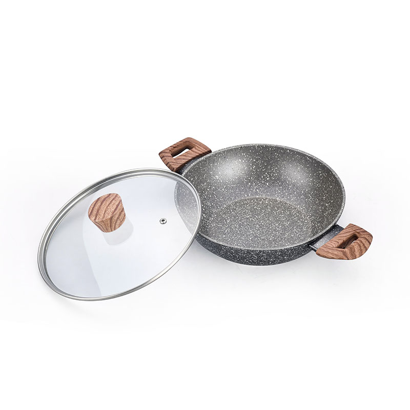 Hurnty Grey Stone Forged Good Non Stick -Cook utensilios de cocina de utensilios de cocina