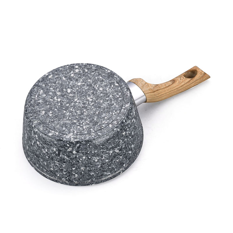 Ganitas de cocina de granito y sartenes utensilios de cocina forjados