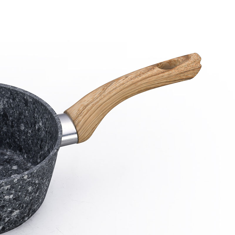 Ganitas de cocina de granito y sartenes utensilios de cocina forjados