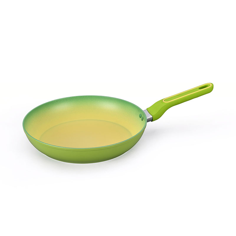 Las macetas y sartenes de capa externa resistente al calor se establecen utensilios de cocina forjados