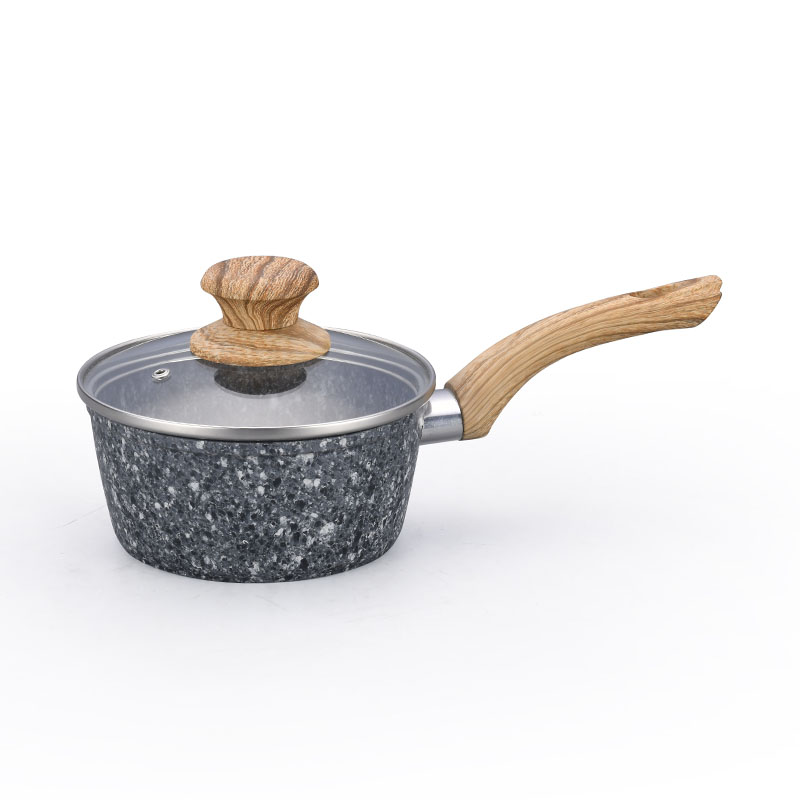 Ganitas de cocina de granito y sartenes utensilios de cocina forjados