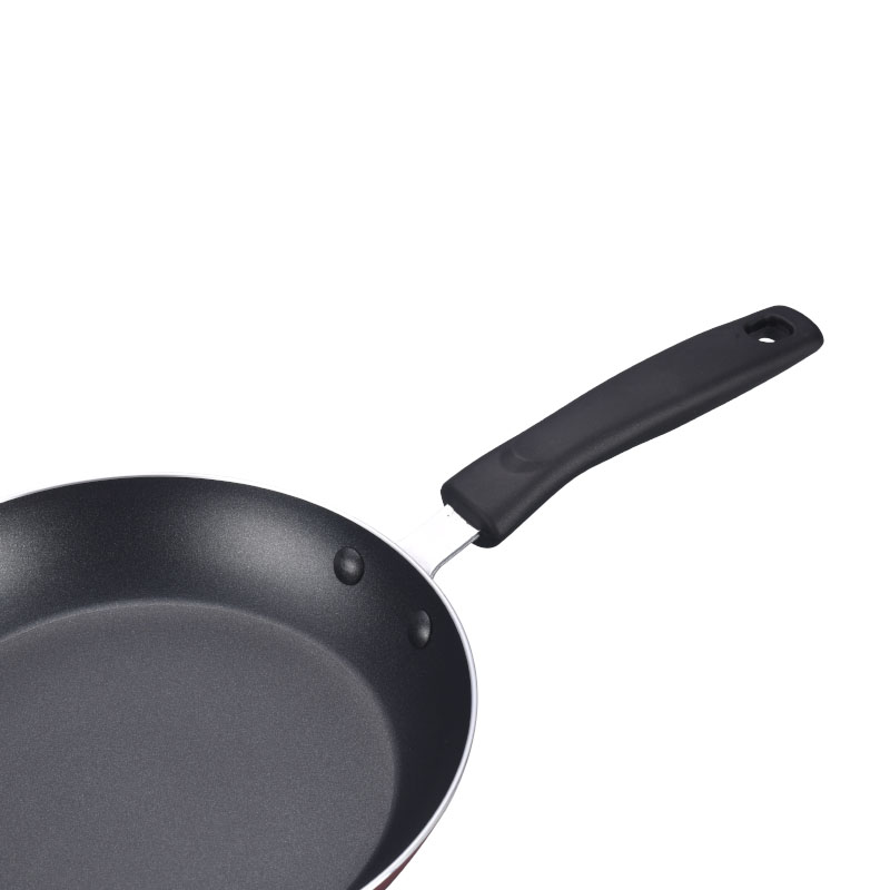 Hignos de cocina de sartén de bakelita negra con metal fuerte