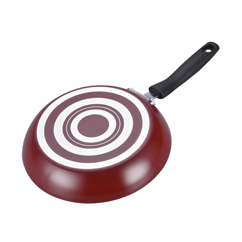 Hignos de cocina de sartén de bakelita negra con metal fuerte
