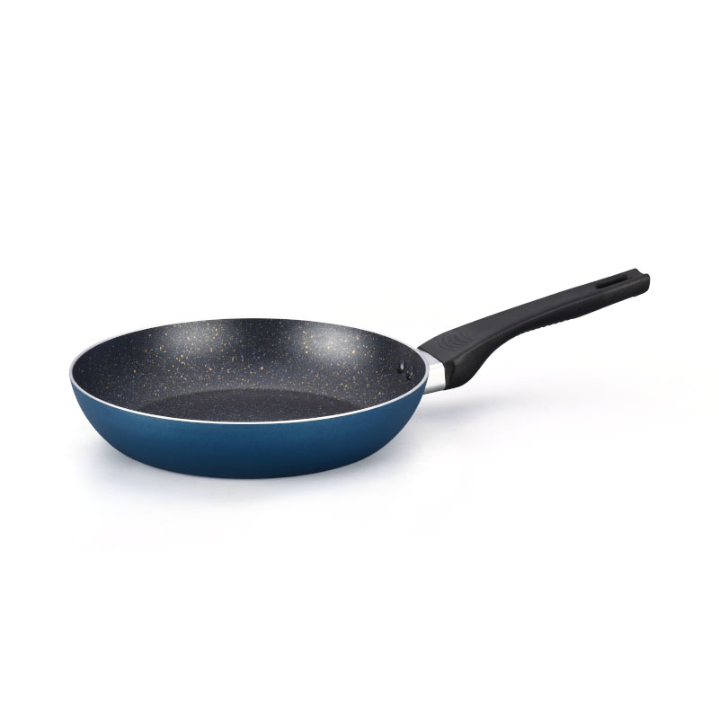 Potes de cocción sin palos de mármol profesional utensilios de cocina forjados