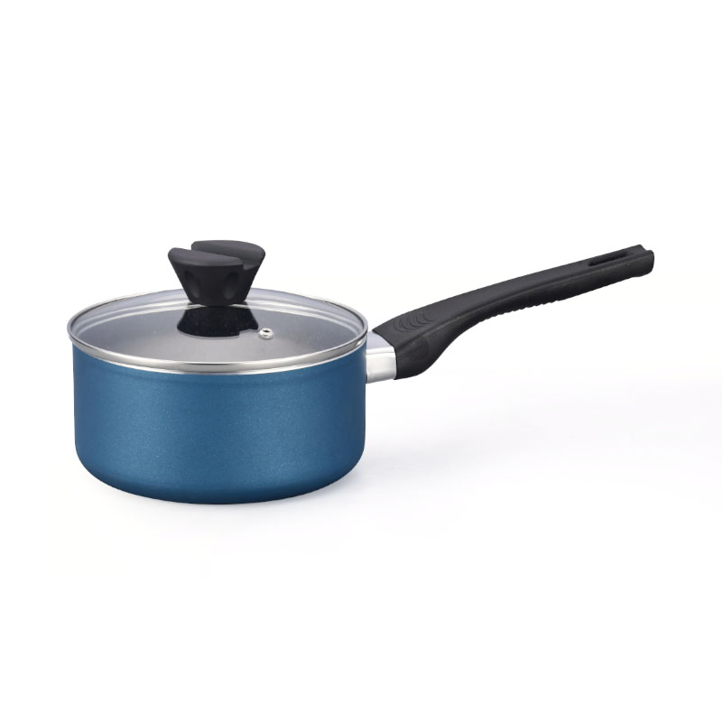Potes de cocción sin palos de mármol profesional utensilios de cocina forjados