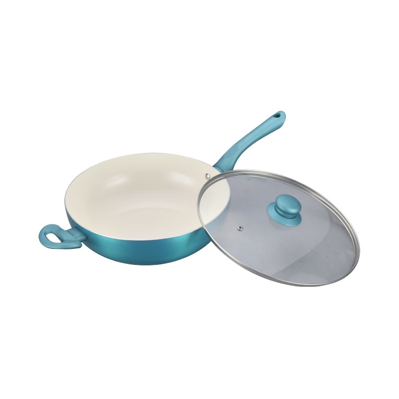 Telamon Celestial Blue Series Cubreting de cerámica Conjunto de utensilios de cocina