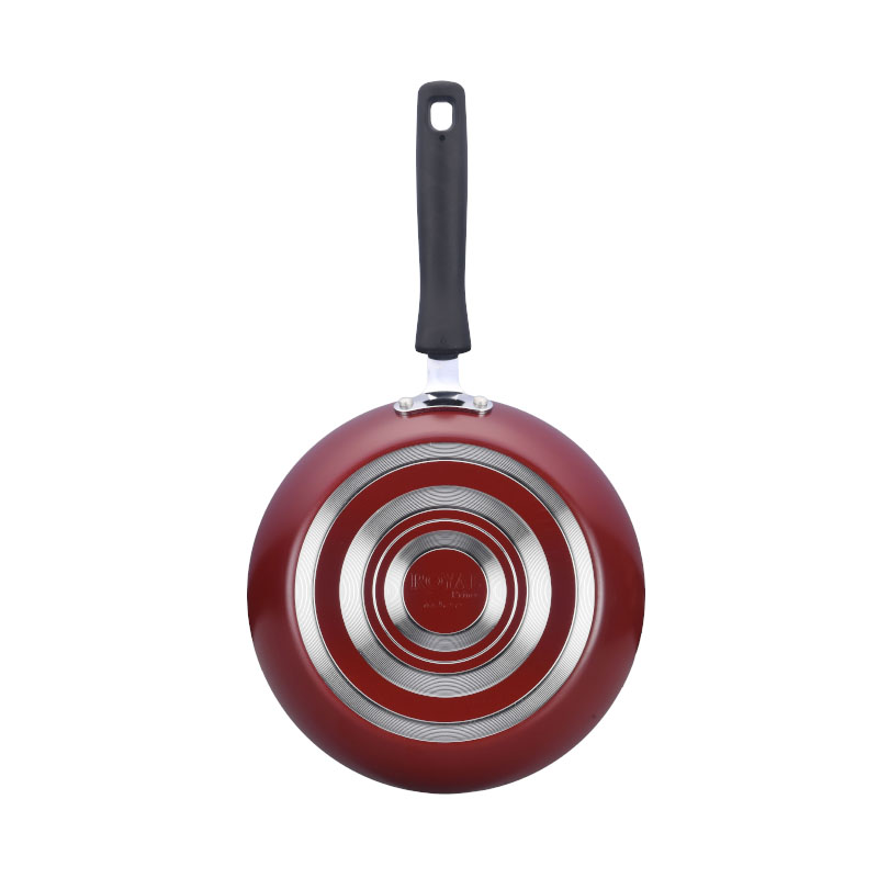 Hignos de cocina de sartén de bakelita negra con metal fuerte
