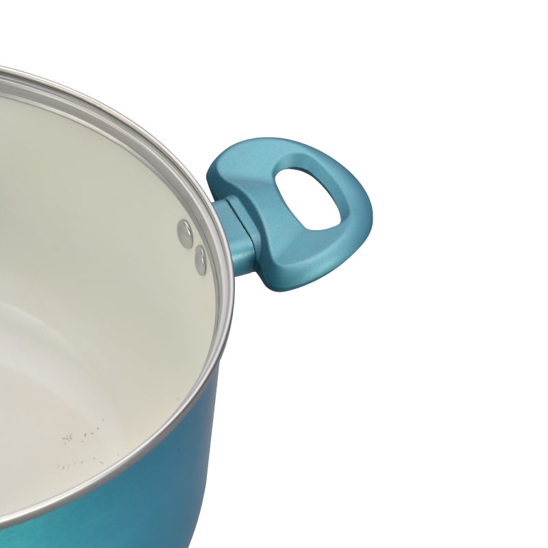 Telamon Celestial Blue Series Cubreting de cerámica Conjunto de utensilios de cocina