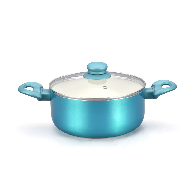 Telamon Celestial Blue Series Cubreting de cerámica Conjunto de utensilios de cocina