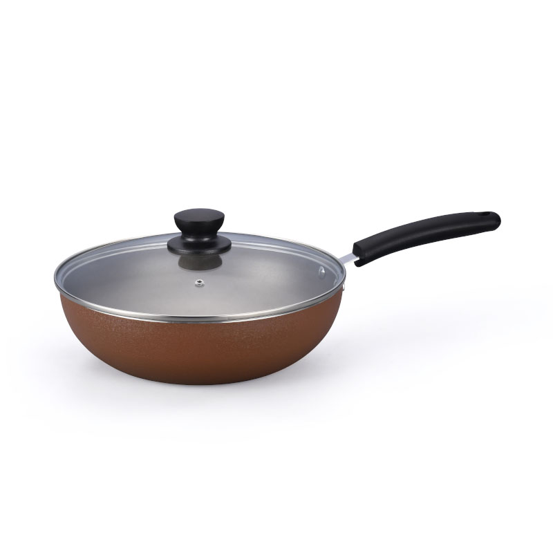 Potes de cocción de pintura de crujido especial utensilios de cocina presionados