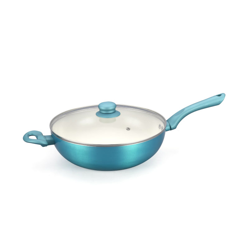 Telamon Celestial Blue Series Cubreting de cerámica Conjunto de utensilios de cocina