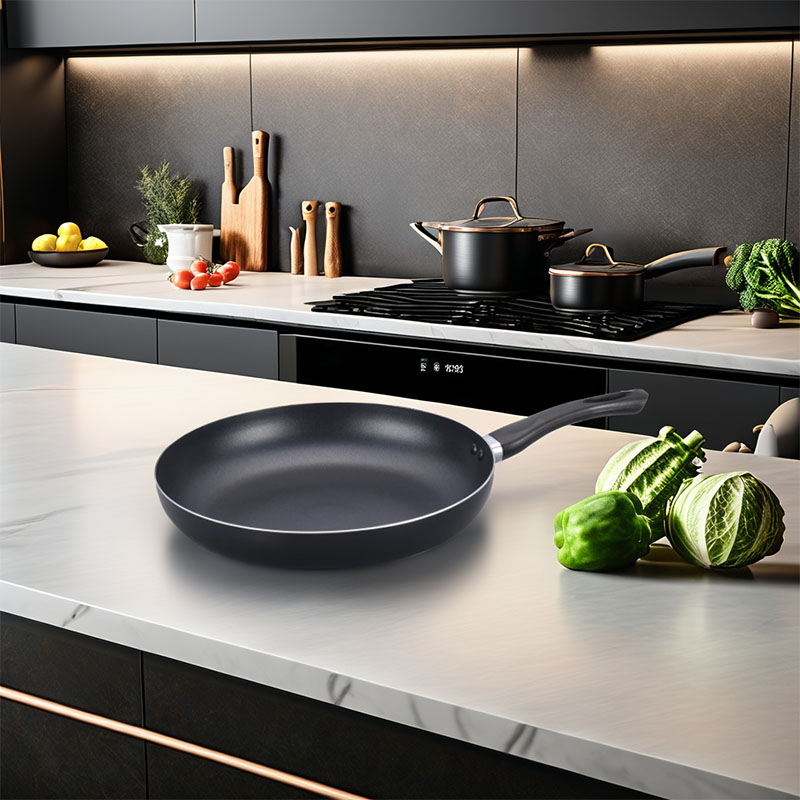 Utensilios de cocina no stick presionados con Bakelite con varios recubrimientos disponibles