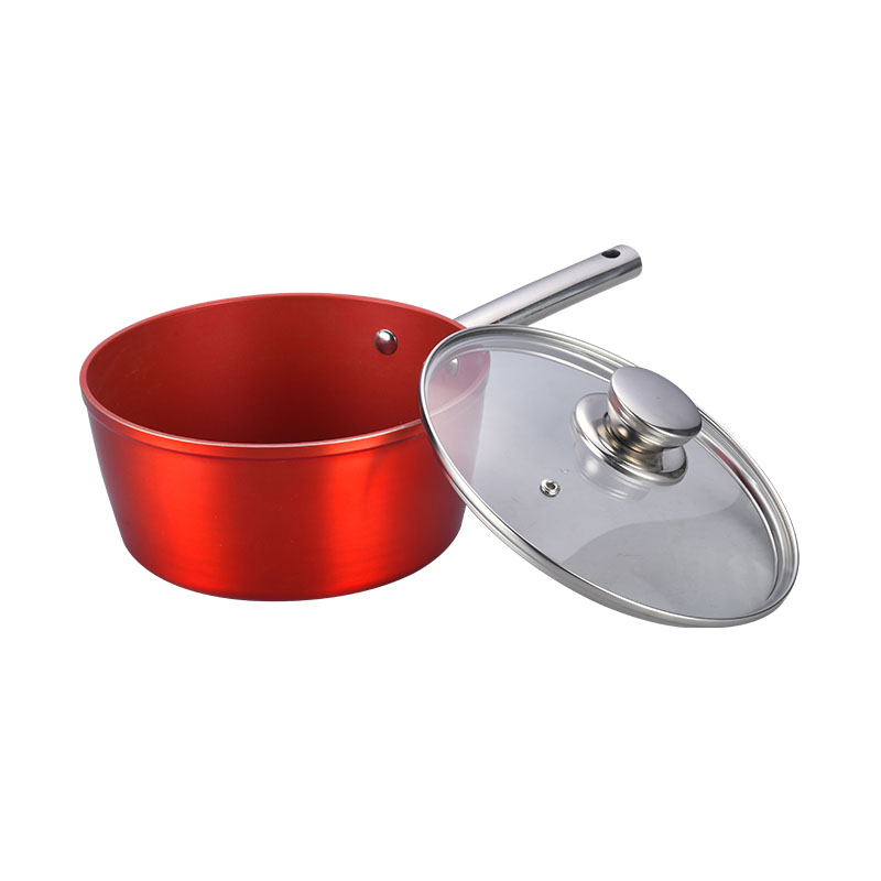 Ollas y sartenes de acero inoxidable martillado con utensilios de cocina forjados