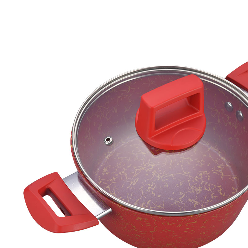 Telamon Red Golden Thread Weave Bat -Cookware de utensilios de cocina
