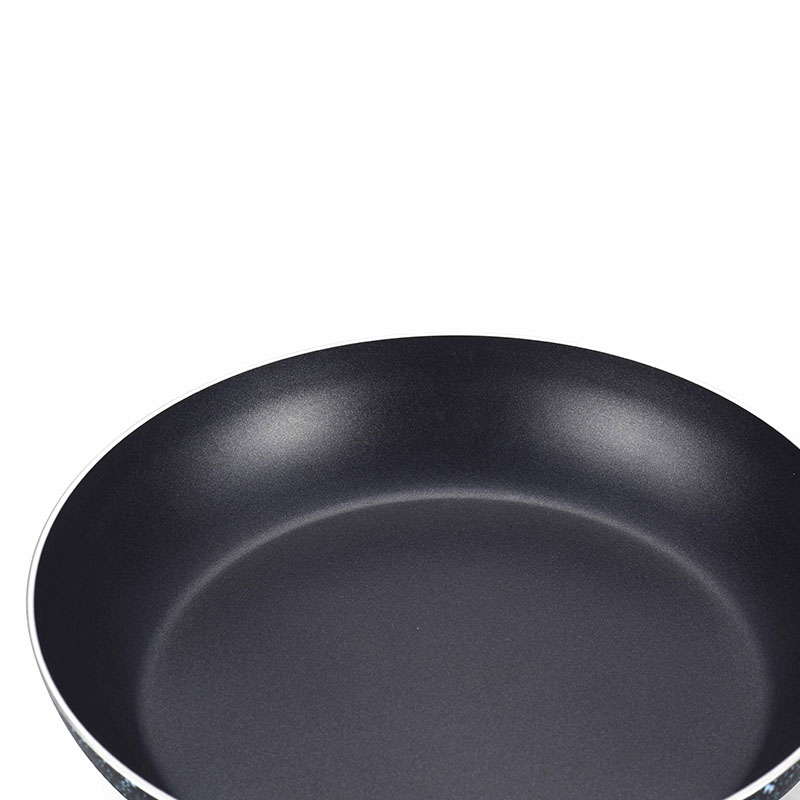 Potes de cocina negros negros premium sin hojas de cocina presionadas
