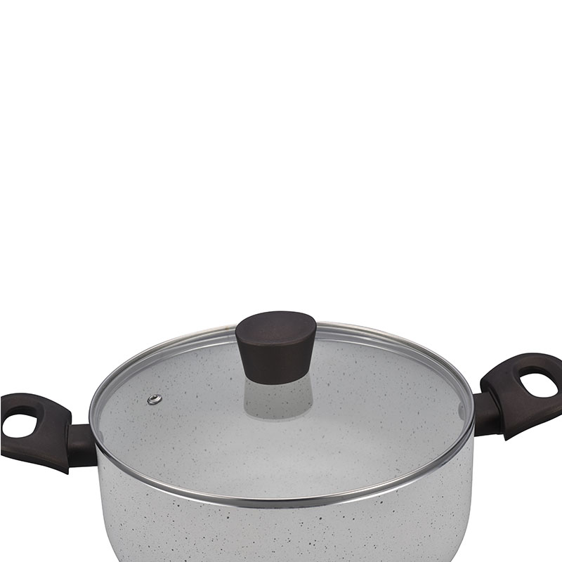 Gray Home Broet Hoquera de cocción no presionada con tapa