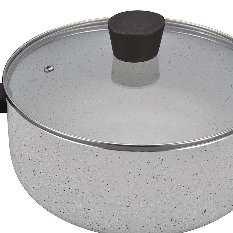 Gray Home Broet Hoquera de cocción no presionada con tapa