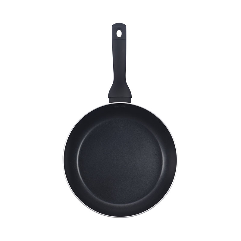 Potes de cocina negros negros premium sin hojas de cocina presionadas