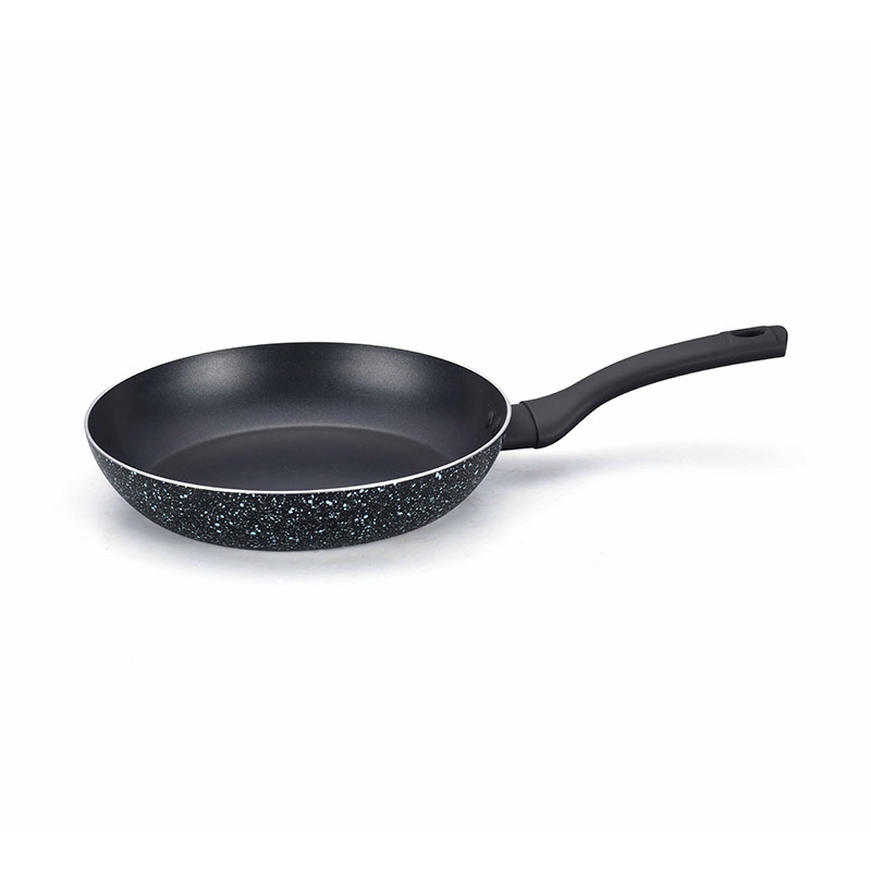 Potes de cocina negros negros premium sin hojas de cocina presionadas