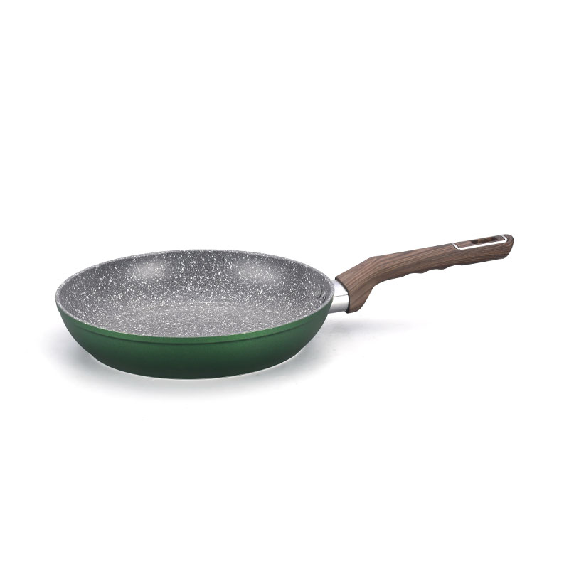 Hoques de cocción sin palos de piedra gris oscuro utensilios de cocina forjados
