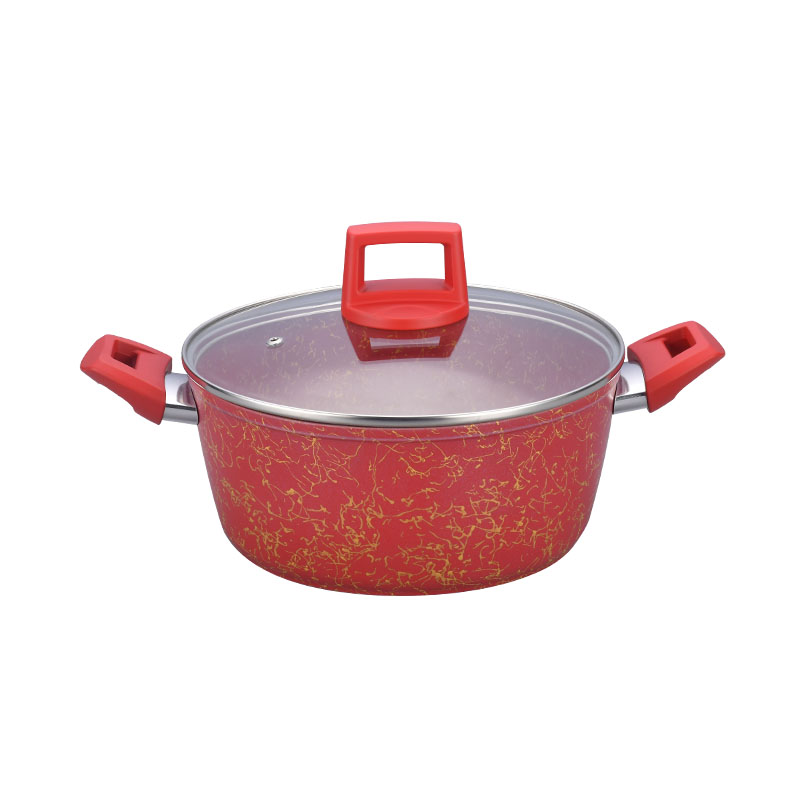 Telamon Red Golden Thread Weave Bat -Cookware de utensilios de cocina