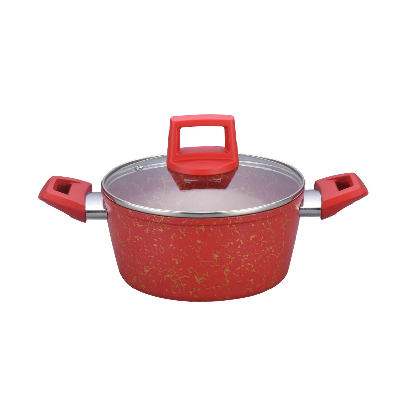 Telamon Red Golden Thread Weave Bat -Cookware de utensilios de cocina