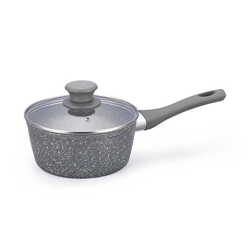 Juegos de cocina de mármol suave táctil con toque forjado