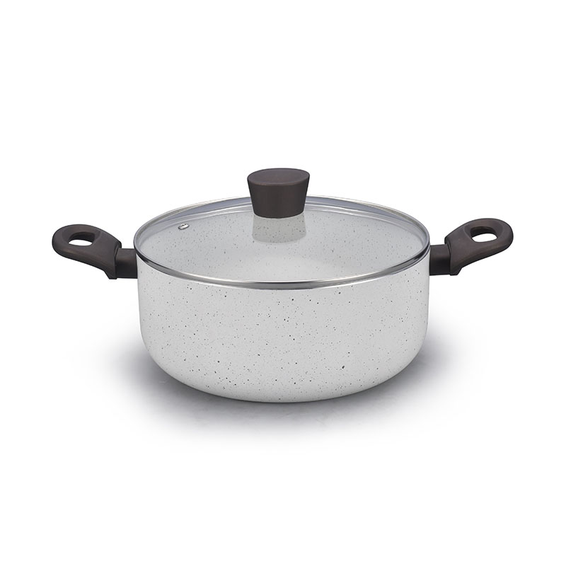Gray Home Broet Hoquera de cocción no presionada con tapa