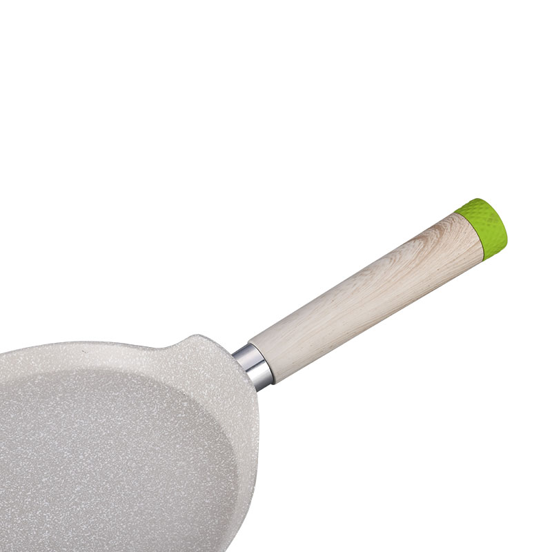 Kitchenware Juego de utensilios de cocina forjados de mármol con colorido ornamental