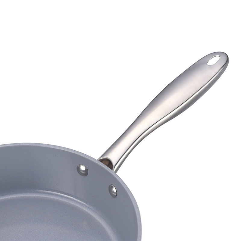 Guzo de olla de cerámica de acero inoxidable utensilios de cocina forjados