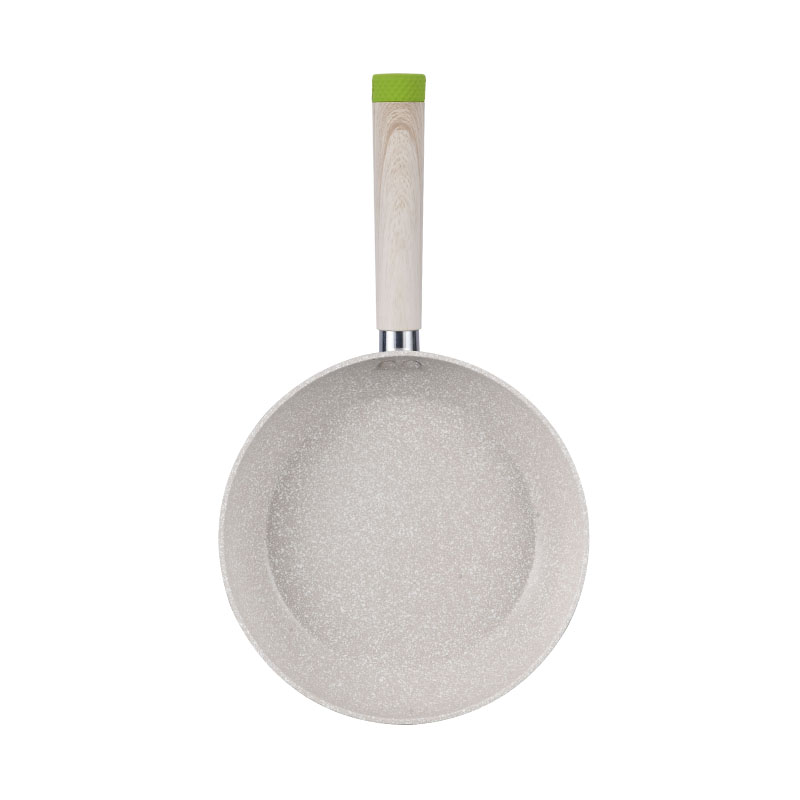 Kitchenware Juego de utensilios de cocina forjados de mármol con colorido ornamental