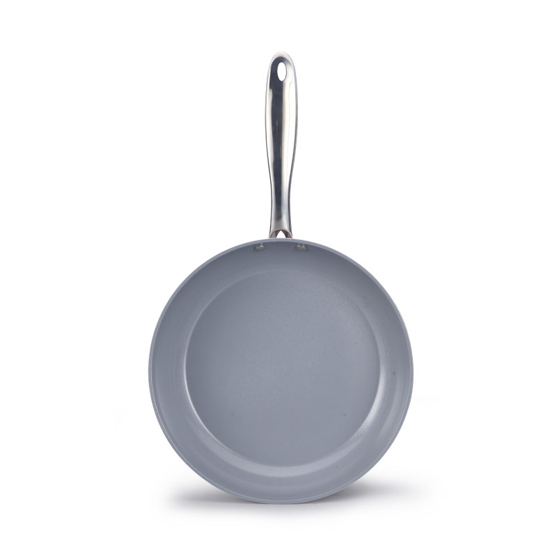 Guzo de olla de cerámica de acero inoxidable utensilios de cocina forjados