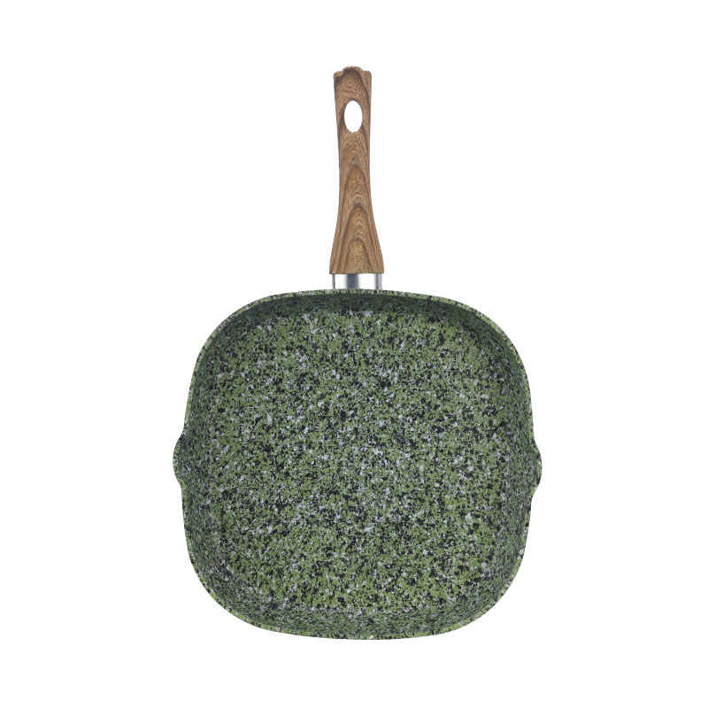 Garena de cocina de mármol forjado no con grano de madera