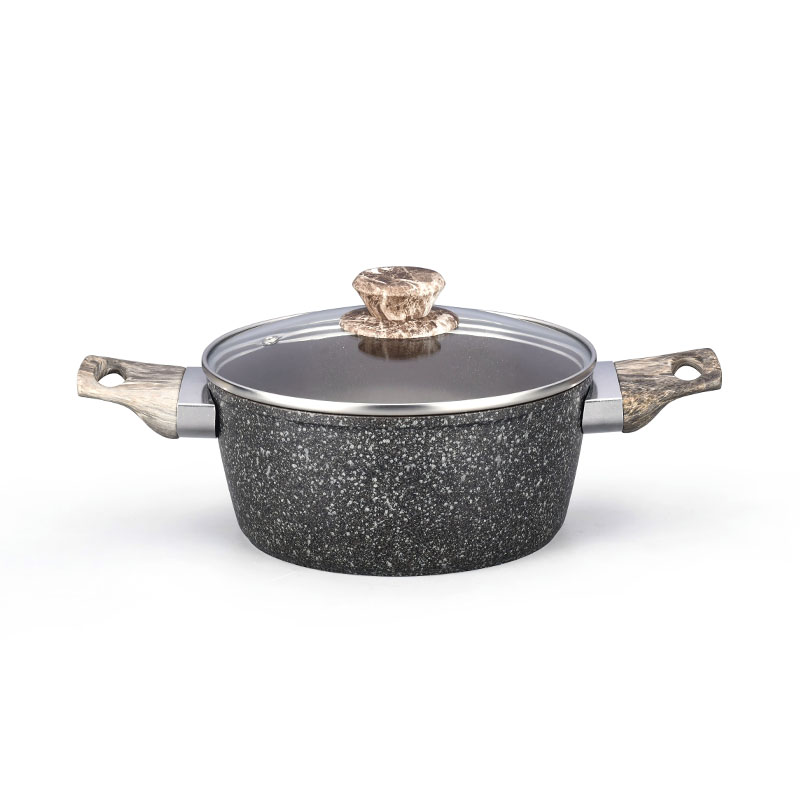 Ceramics sin recubrimiento de coches de cocina juego de cocina forjada