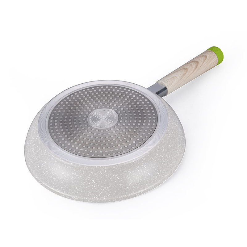 Kitchenware Juego de utensilios de cocina forjados de mármol con colorido ornamental