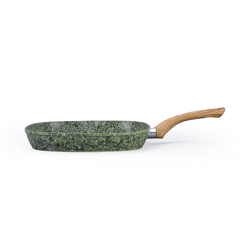 Garena de cocina de mármol forjado no con grano de madera