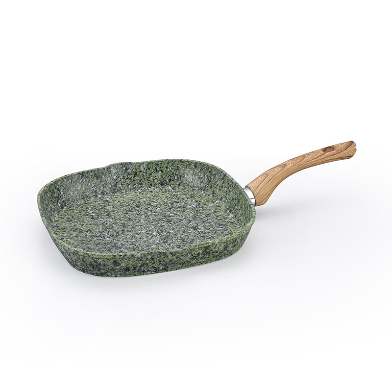 Garena de cocina de mármol forjado no con grano de madera