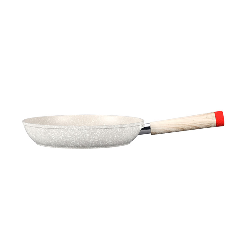 Kitchenware Juego de utensilios de cocina forjados de mármol con colorido ornamental