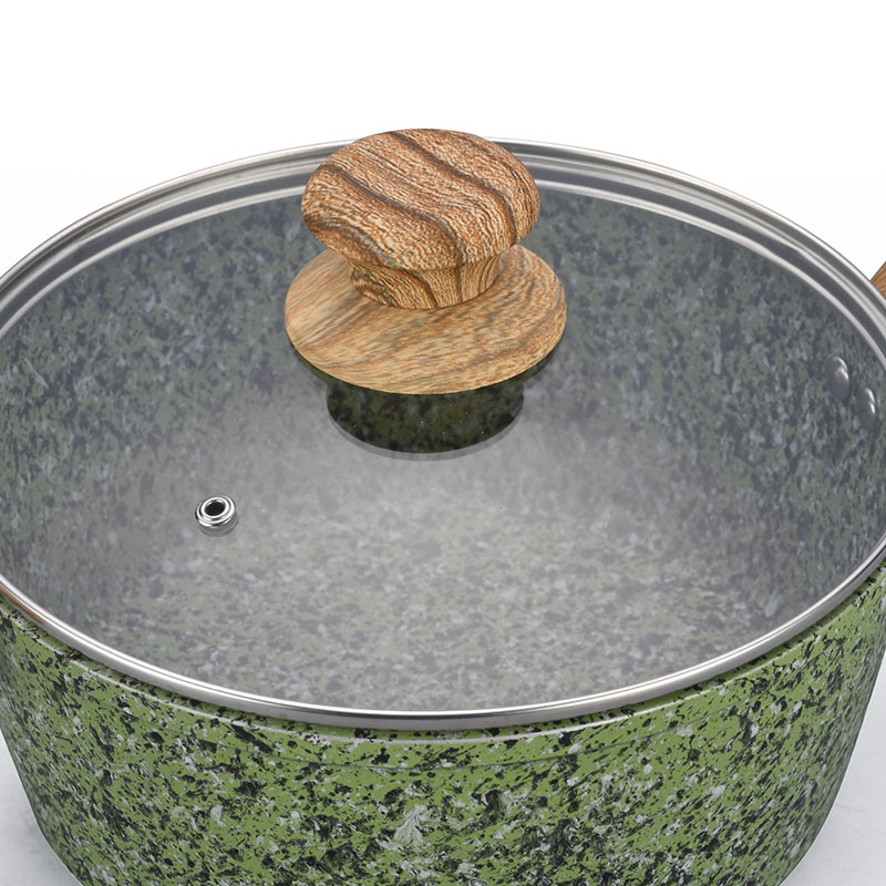 Garena de cocina de mármol forjado no con grano de madera